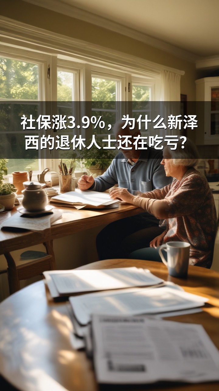 社保涨3.9%，为什么新泽西的退休人士还在吃亏？