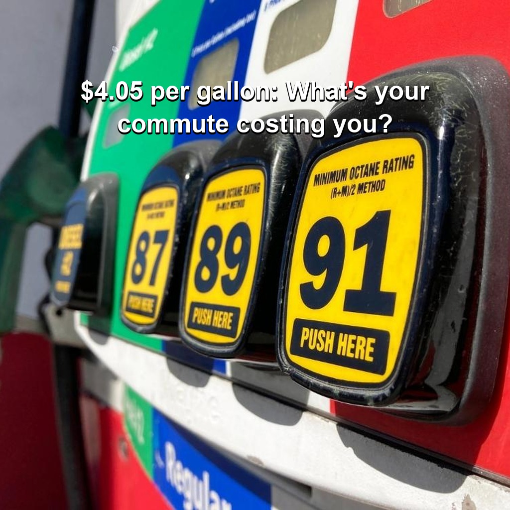 New Jersey just hit $4.05 per gallon at the pump, and the national average topped $4 for the first time since August 2022.