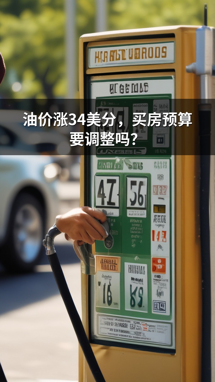 油价涨34美分，买房预算要调整吗？
