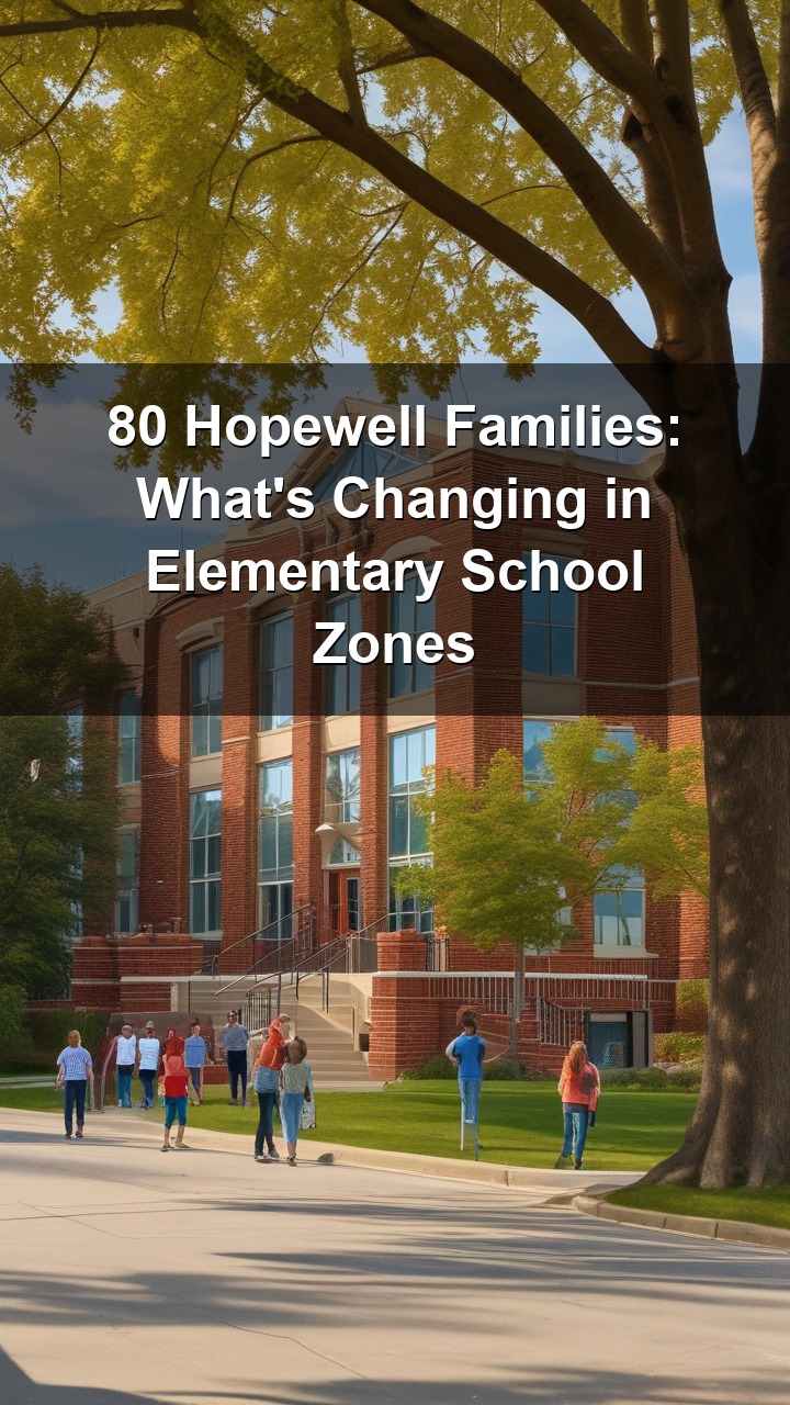 The Hopewell Valley Regional School District just announced attendance zone adjustments affecting approximately 80 elementary families, effective in the 2026,27 school year. If you're a buyer or current resident in Hopewell Valley, here's what matters.