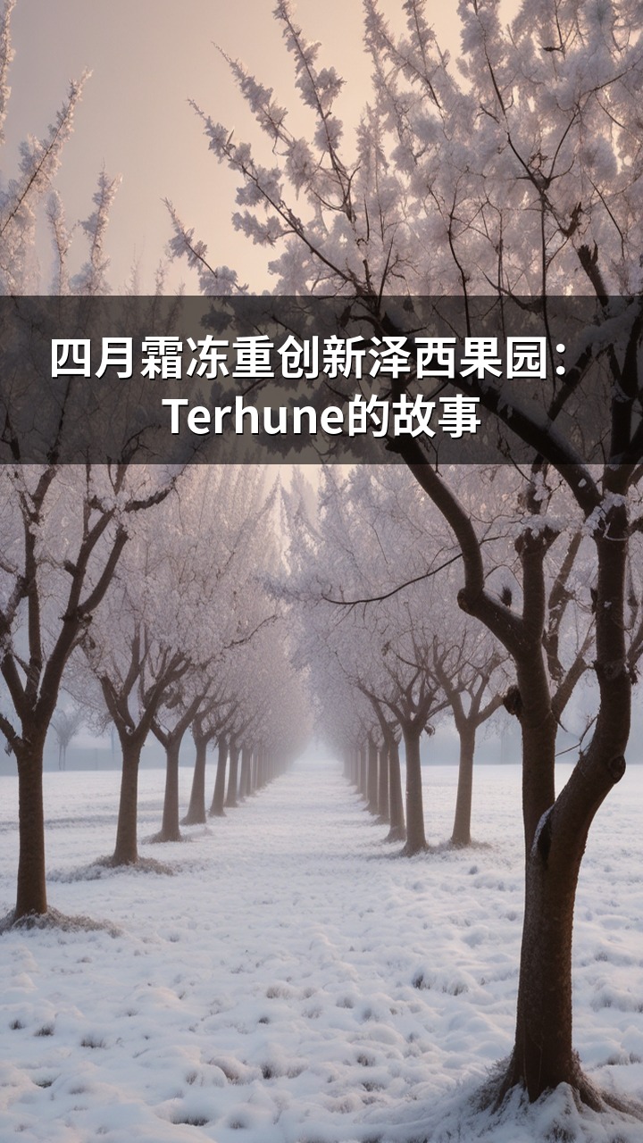 四月霜冻重创新泽西果园：Terhune的故事