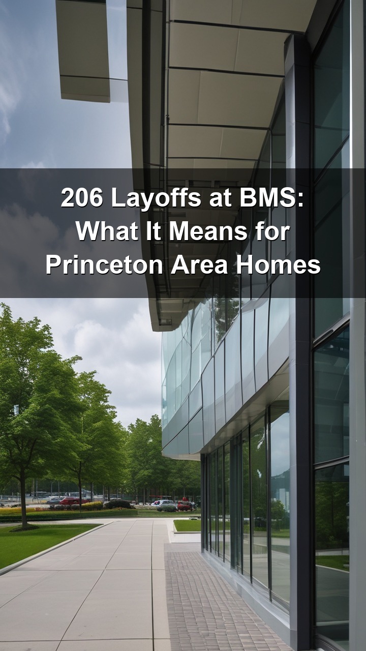 Bristol Myers Squibb just announced 206 additional layoffs in New Jersey. For those tracking employment trends in the Greater Princeton area, this is a data point worth understanding.