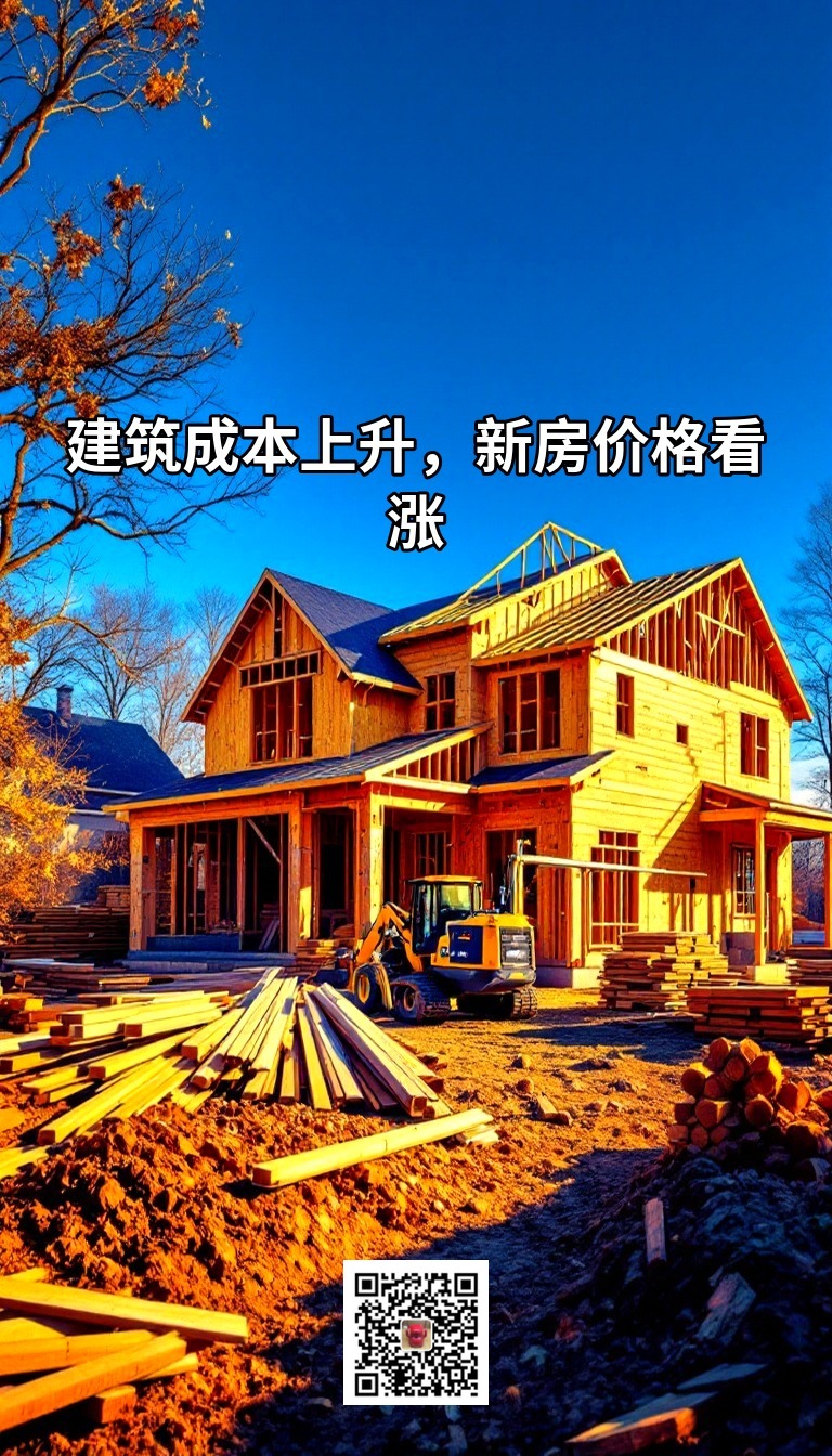建筑成本上升，新房价格看涨