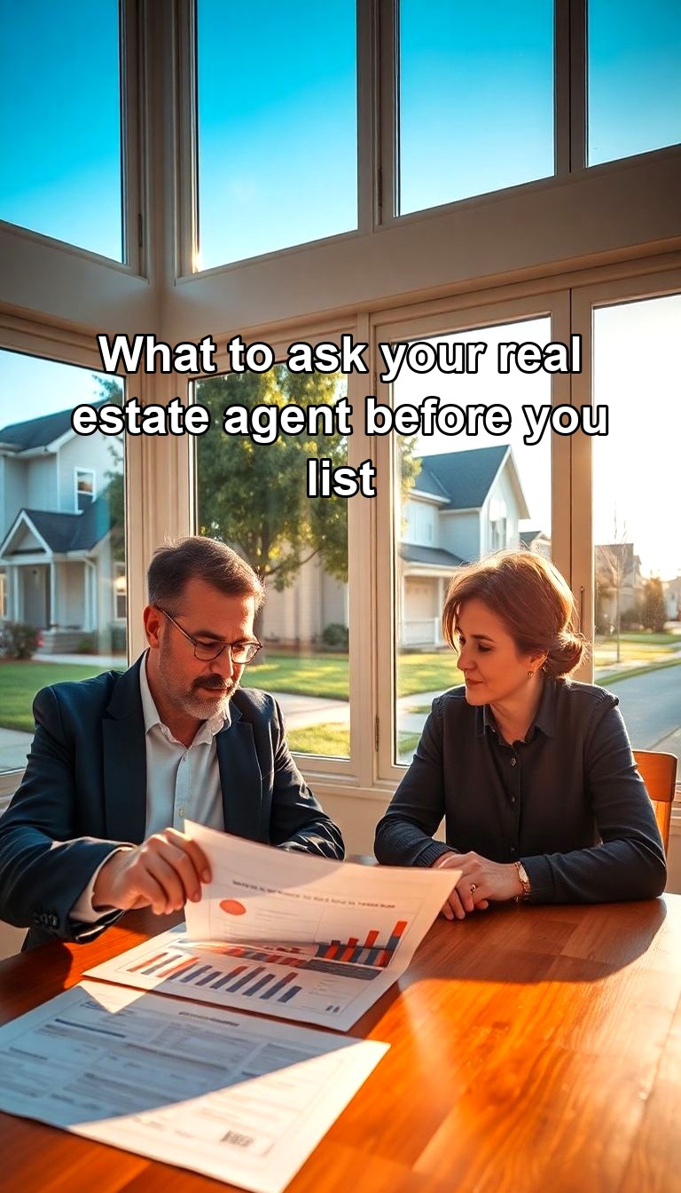 Selling your home is one of the biggest financial decisions you'll make. Choosing the right real estate agent can make the difference between a smooth sale and a frustrating one.