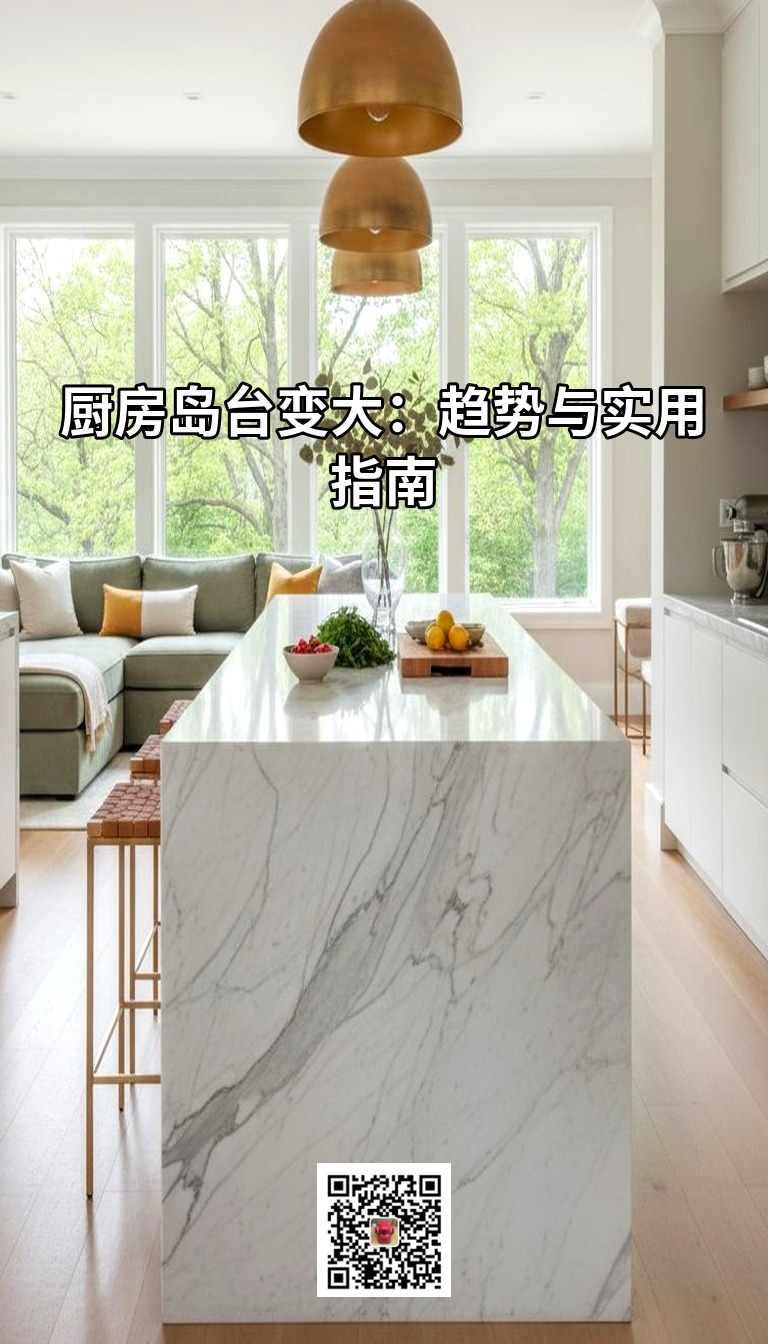 厨房岛台变大：趋势与实用指南