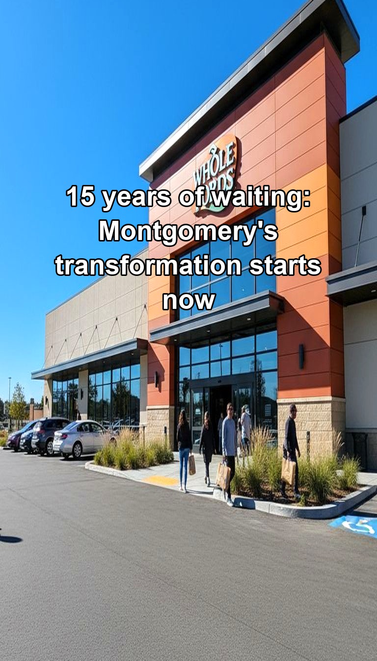 Montgomery Township finally has what residents have waited 15 years to see: a 45,000-square-foot Whole Foods Market opened its doors on Nevius Boulevard this week, and the turnout says it all.