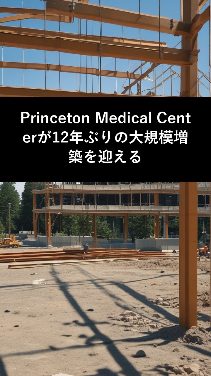 Princeton Medical Centerが12年ぶりの大規模増築を迎える