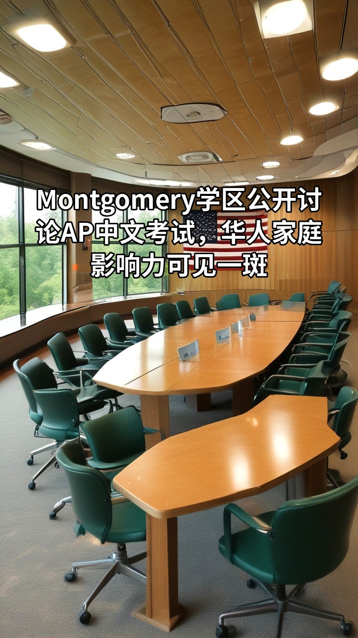 Montgomery学区公开讨论AP中文考试，华人家庭影响力可见一斑