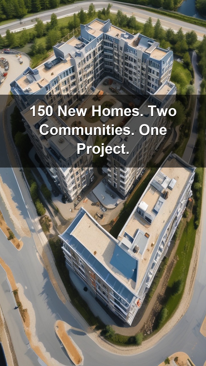 Sharbell Development just opened a 150-unit condo project in Robbinsville that splits the difference between two major buyer groups: families seeking affordability and seniors ready for 55-and-over living.