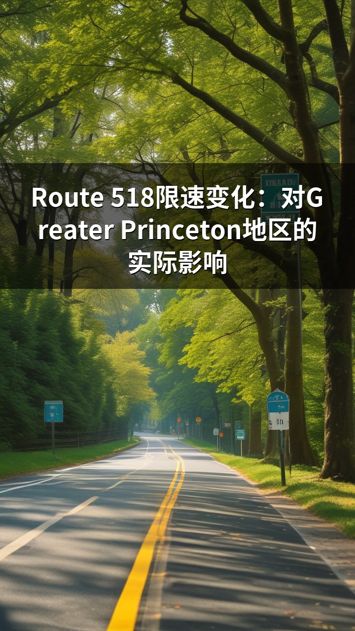 Route 518限速变化：对Greater Princeton地区的实际影响