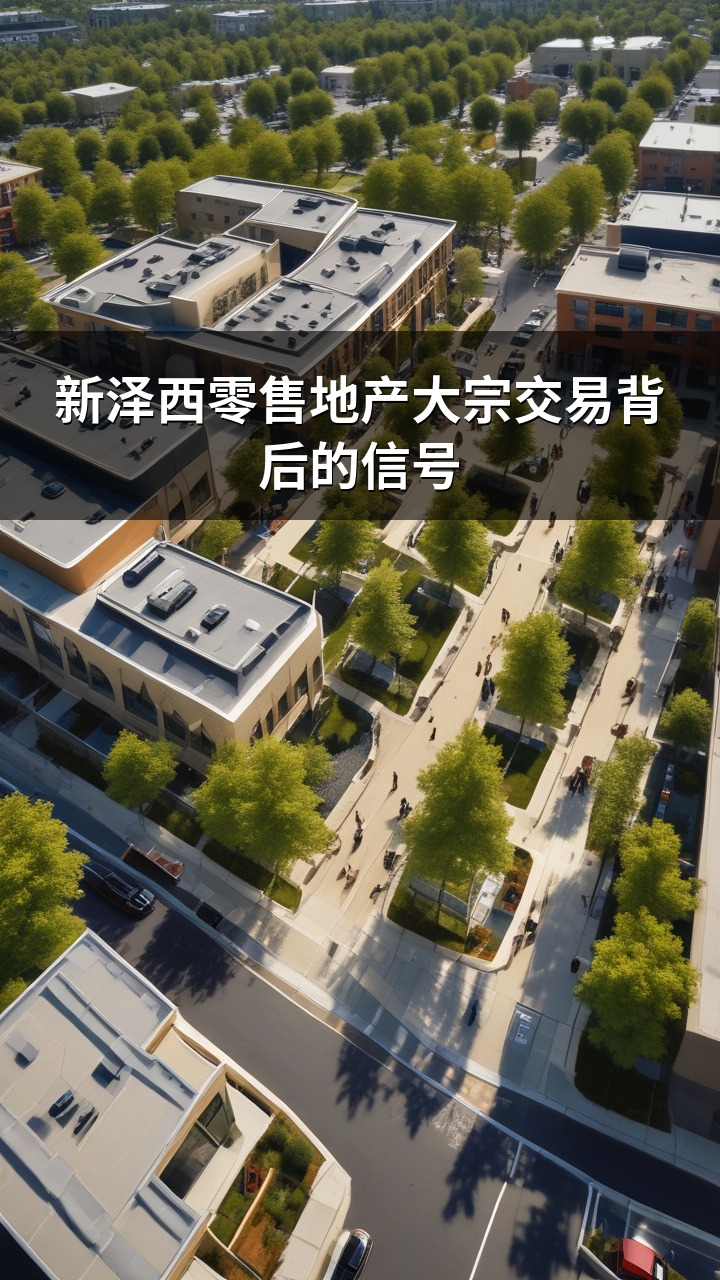 新泽西零售地产大宗交易背后的信号