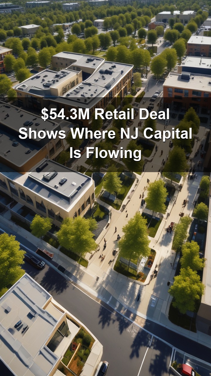 A major New Jersey retail landmark just changed hands for $54.3 million, and it tells us something important about where commercial investment in the state is heading.