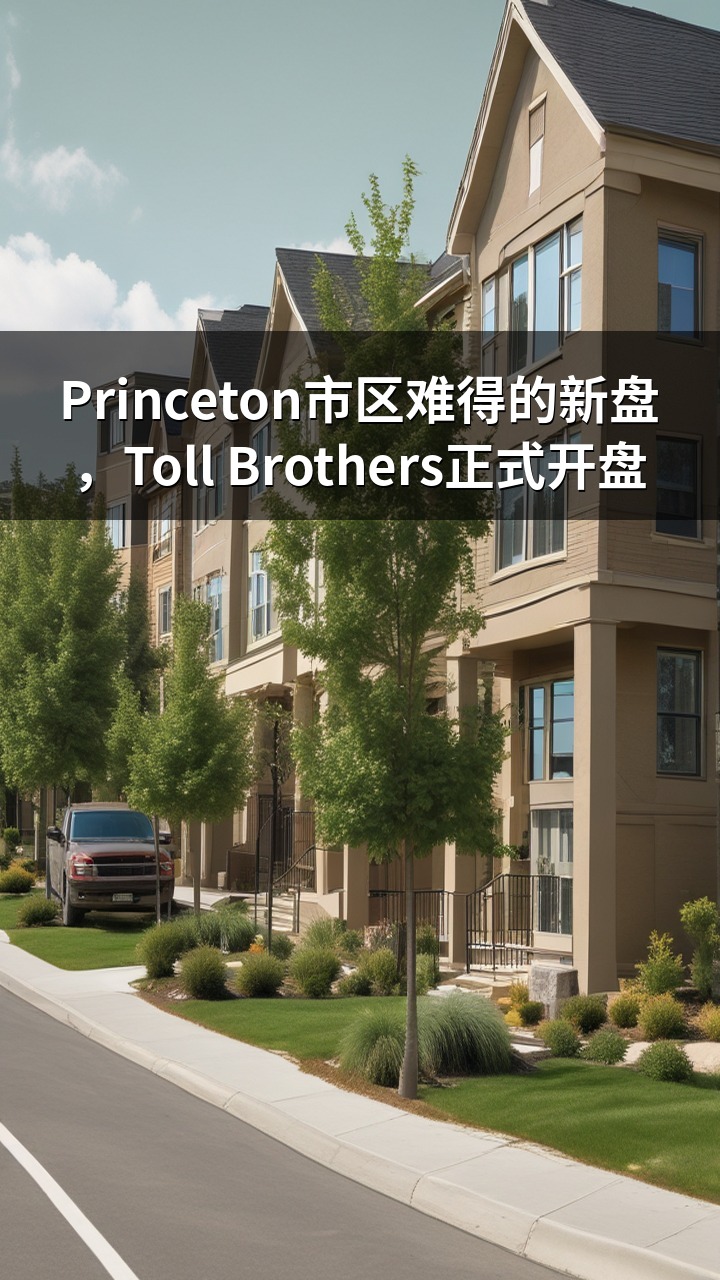 Princeton市区难得的新盘，Toll Brothers正式开盘