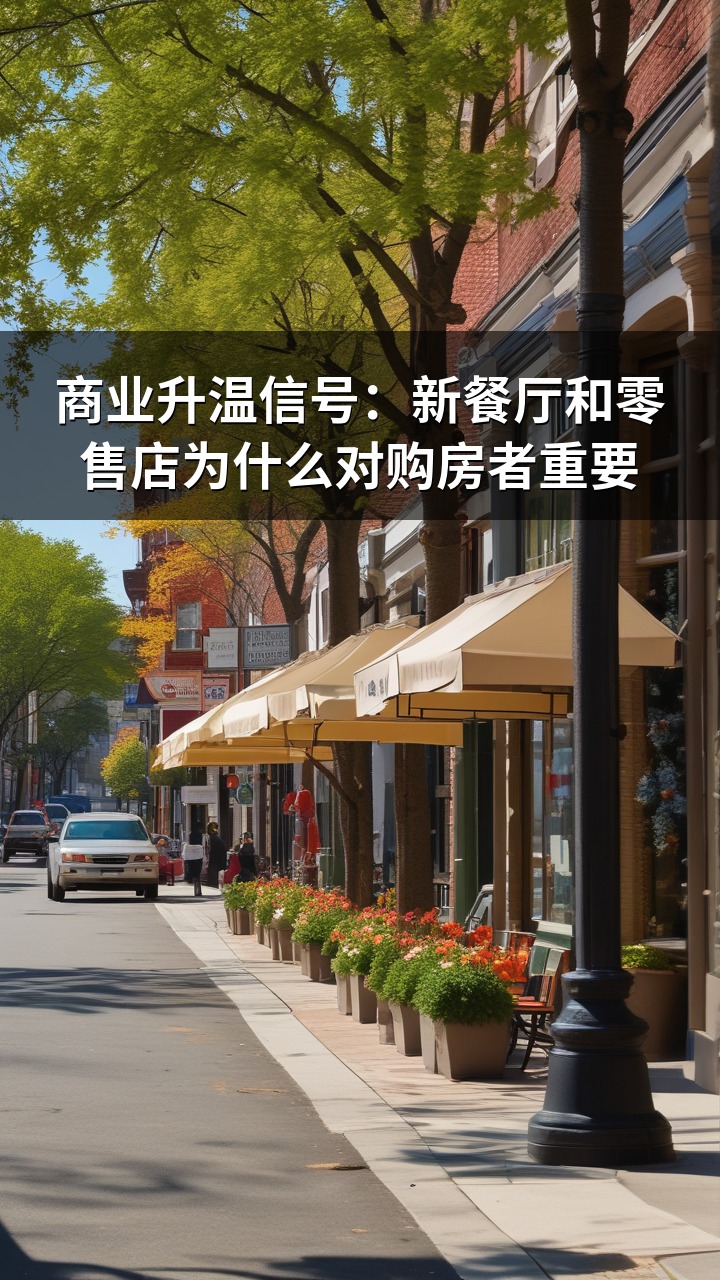 商业升温信号：新餐厅和零售店为什么对购房者重要