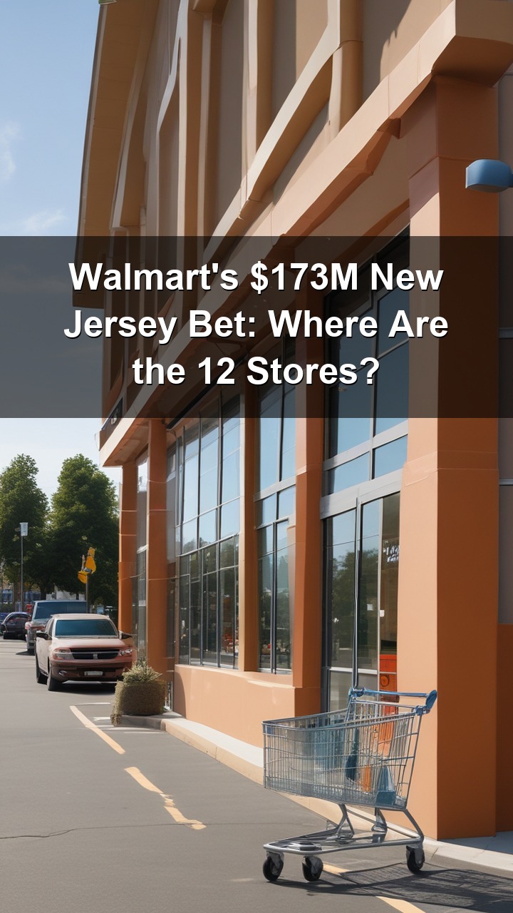 Walmart just announced a $173 million investment to remodel 12 New Jersey stores in 2026. While the specific locations haven't been detailed yet, this signals something important about retail's role in neighborhood development.
