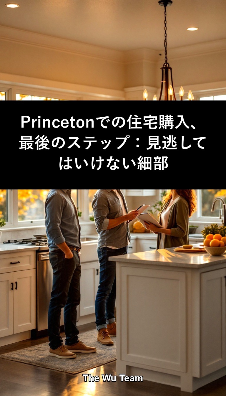 Princetonでの住宅購入、最後のステップ：見逃してはいけない細部
