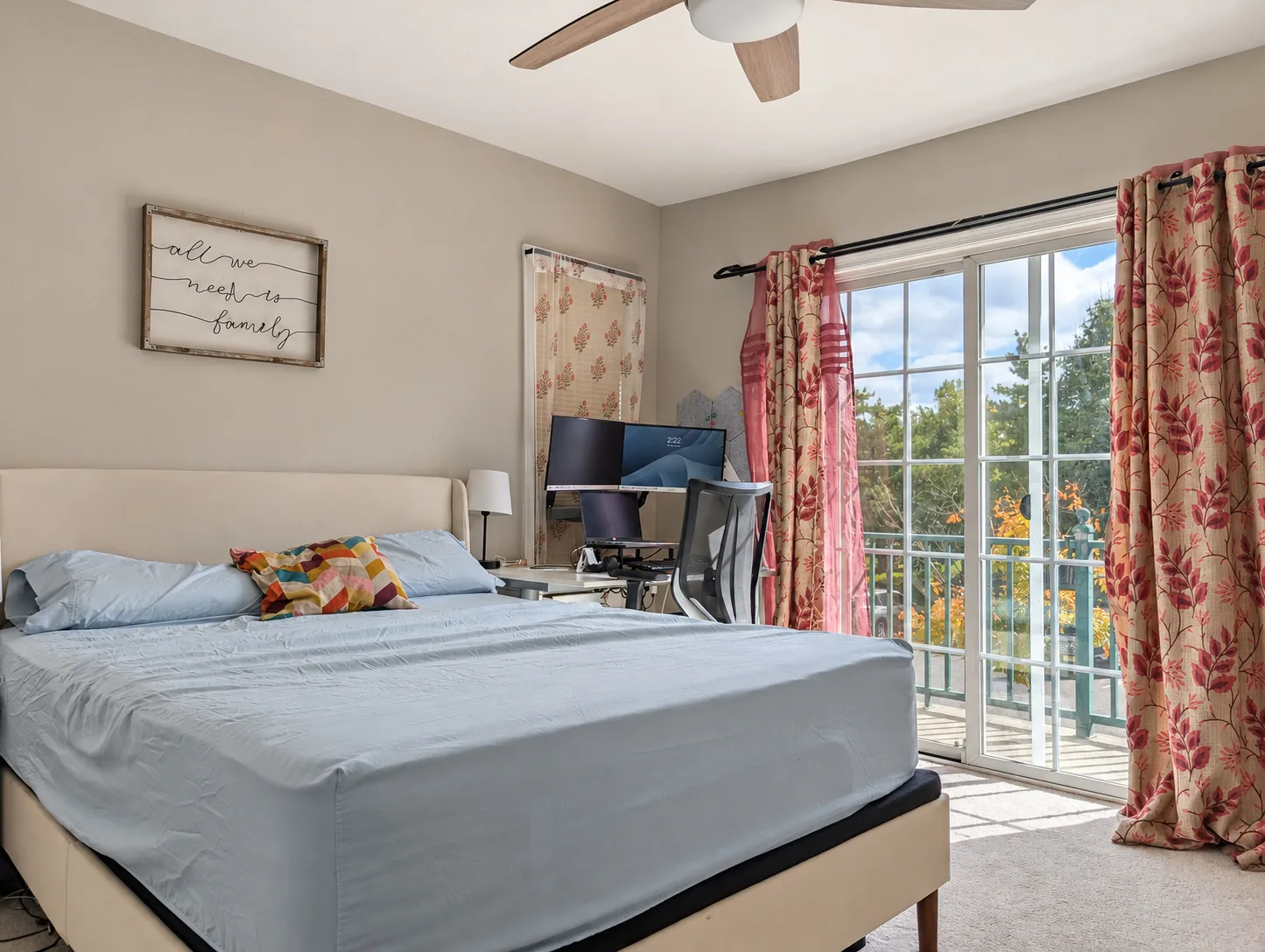Bedroom with Balcony