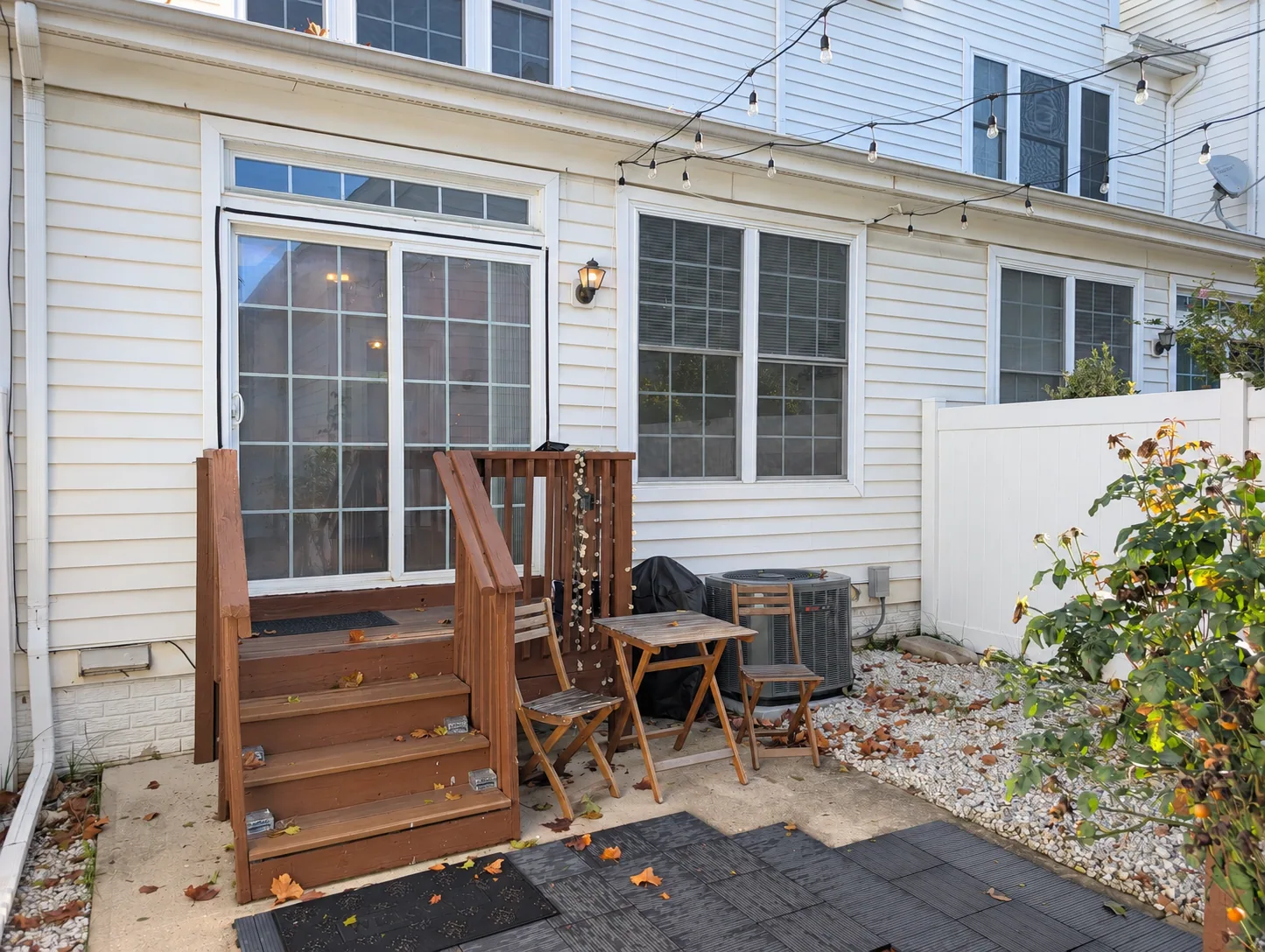 Fenced Courtyard